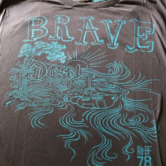 Diesel Brave Graphic Tee - Picture 1 of 4